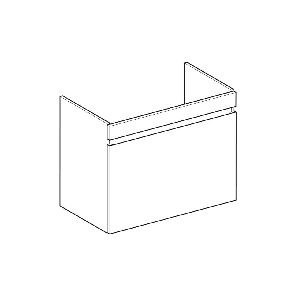 Geberit Renova Plan Unterschrank für Waschtisch 1 Schublade, 1 Innenschublade, 78,2x... GEBERIT-501909001 4025410905246 (Abb. 3)