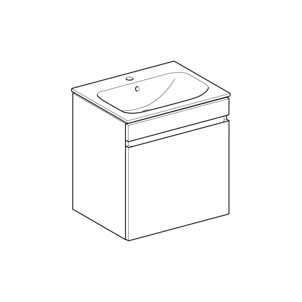 Geberit Renova Plan Set Möbelwaschtisch 60cm, Unterschr., 1 Schubl./1 Innenschubl., ... GEBERIT-501915JK1 4025410905888 (Abb. 3)