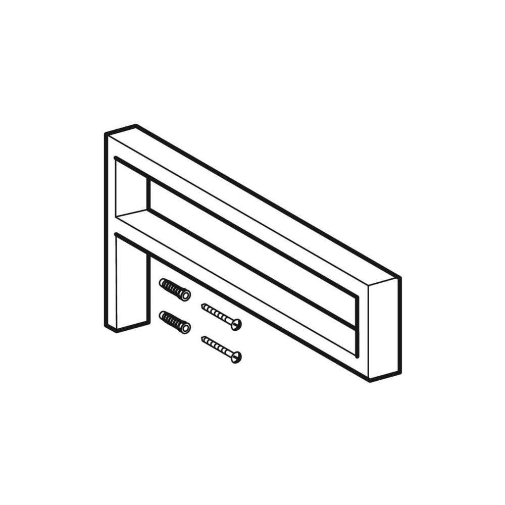 Geberit P-Träger für Geberit ONE Waschtischplatte verchromt... GEBERIT-505700001 4025410949967 (Abb. 3)