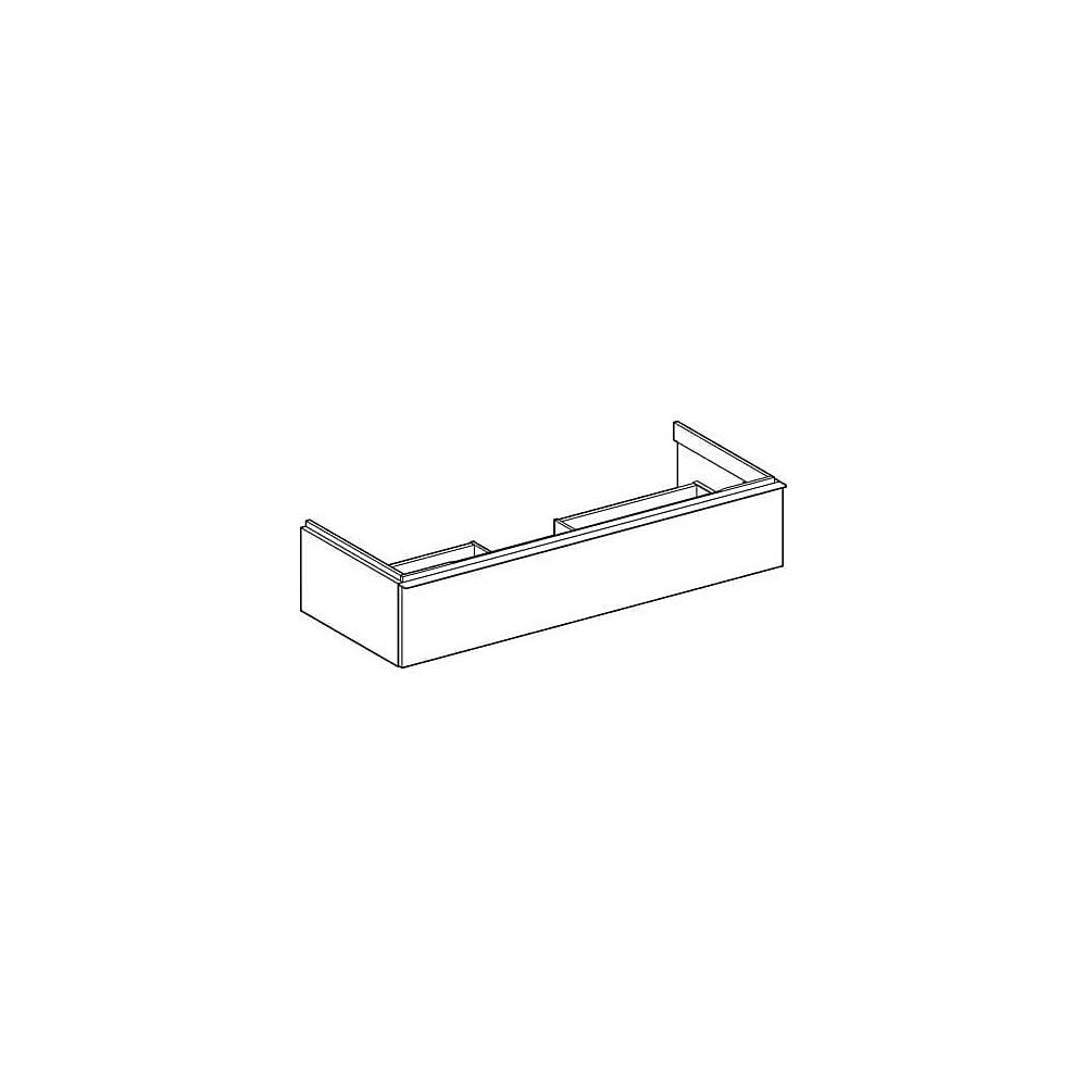 Geberit iCon Unterschrank für Waschtisch 1 Schublade Waschtisch 120cm Sandgrau lacki... GEBERIT-502313JL1 4025410942715 (Abb. 4)