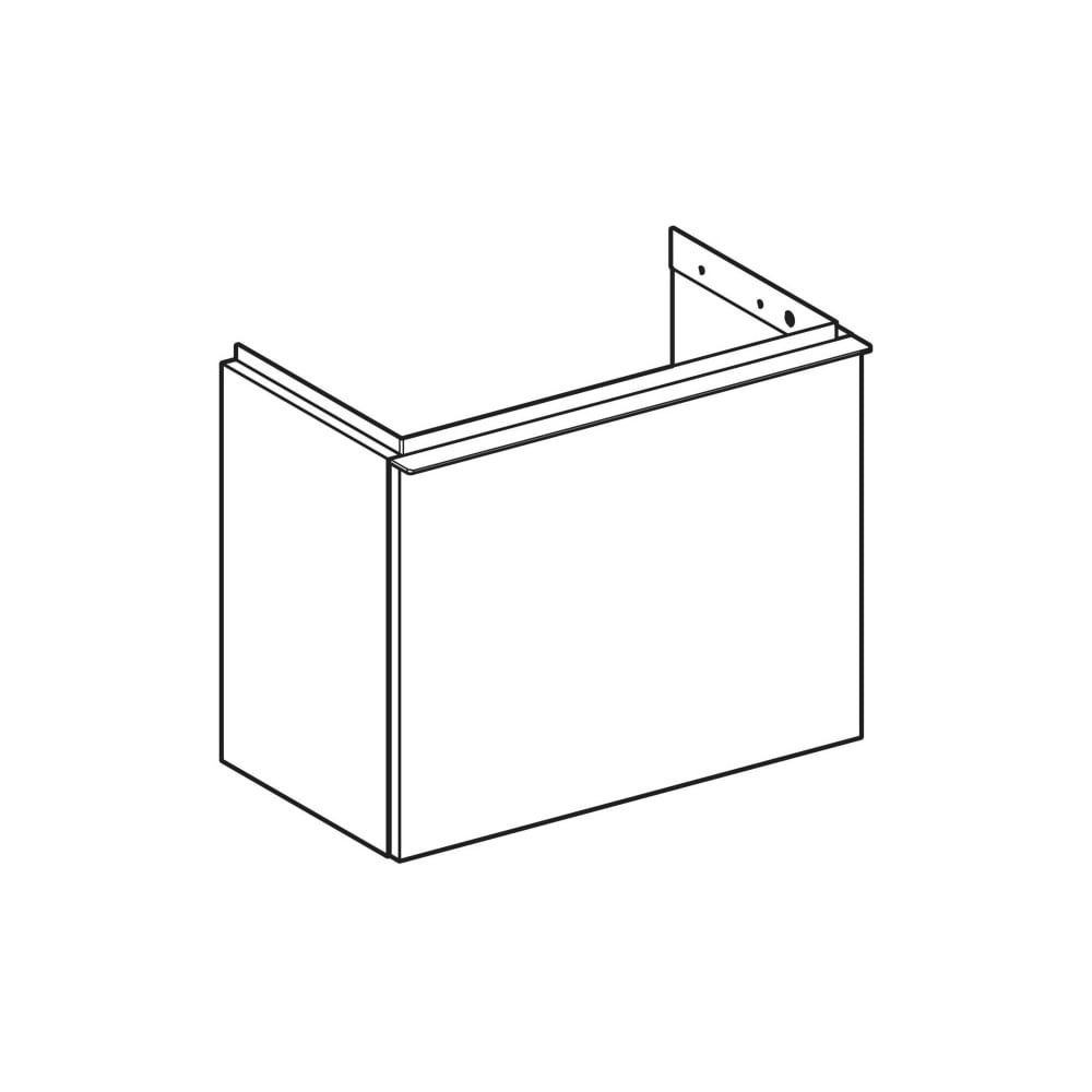 Geberit iCon Unterschrank für Handwaschbecken, 1 Schublade 53x41,5cm, Weiß, lackiert... GEBERIT-502302013 4025410941213 (Abb. 8)