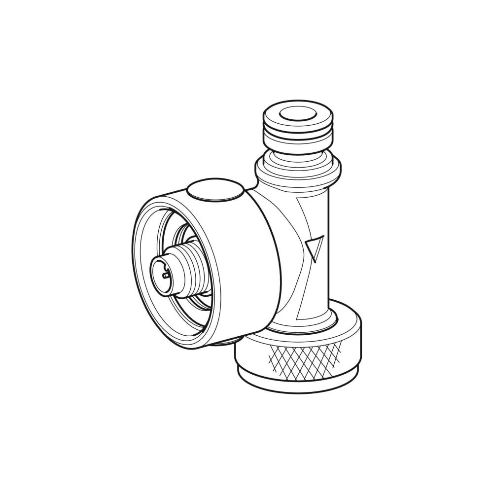 Geberit Volumenstromsensor intern, für Hygienespülung im Unterputzspülkasten, für Ka... GEBERIT-616224001 4025410519696 (Abb. 3)