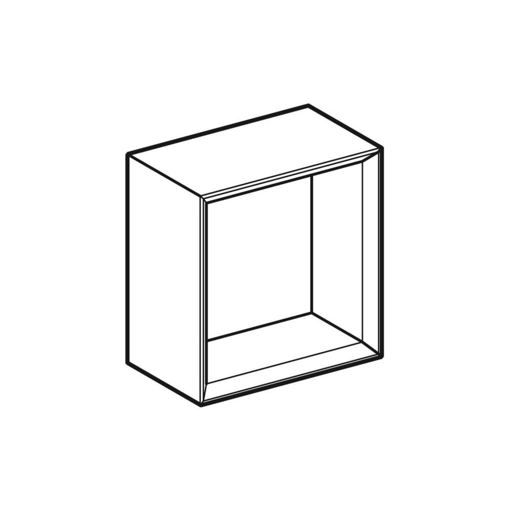 Geberit iCon Wandbox quadratisch, 22,5x23,3x13,2cm, Weiß lackiert matt... GEBERIT-502321013 4025410941725 (Abb. 3)