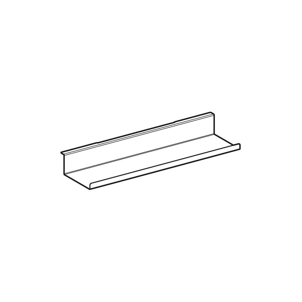 Geberit Wandablage 45x5,5x13cm, Lava pulverbeschichtet matt... GEBERIT-502326JK1 4025410943217 (Abb. 3)