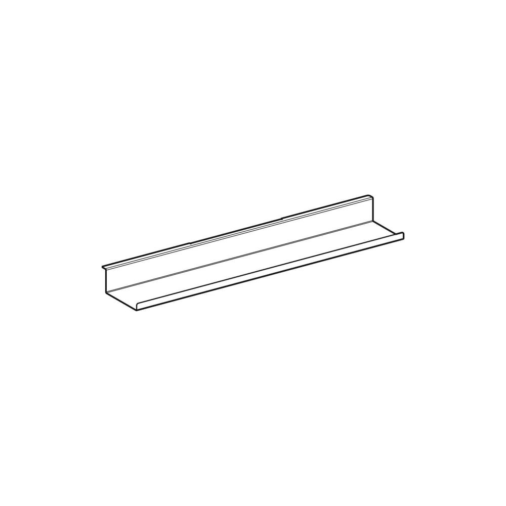 Geberit Wandablage, 67,5x5,5x13cm, Sandgrau pulverbeschichtet matt... GEBERIT-502327JL1 4025410943248 (Abb. 3)