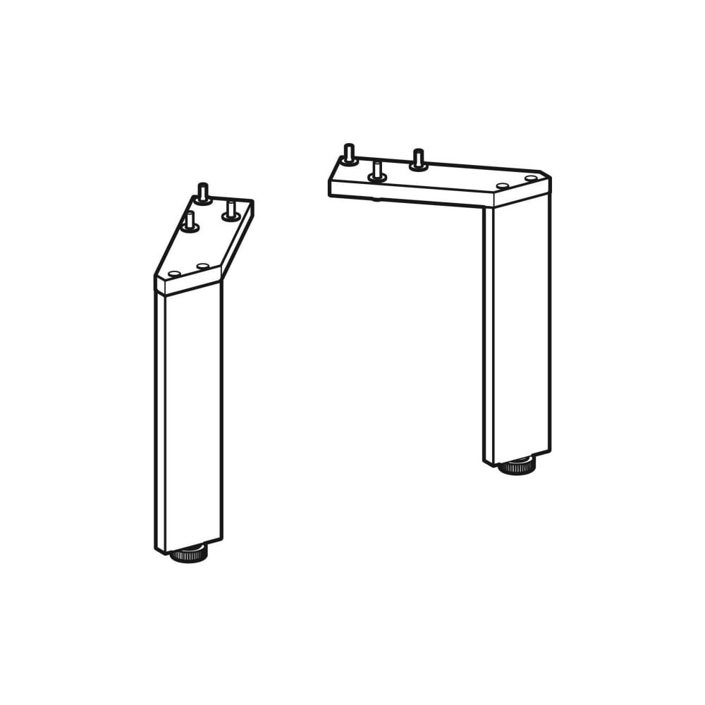 Geberit Set Füße Höhe 18cm, Hochglanz verchromt... GEBERIT-502329001 4025410941855 (Abb. 3)