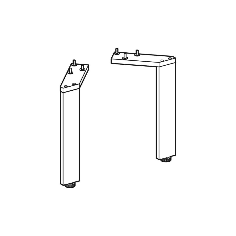 Geberit Set Füße Höhe 21,7cm, Hochglanz verchromt... GEBERIT-502330001 4025410941862 (Abb. 3)
