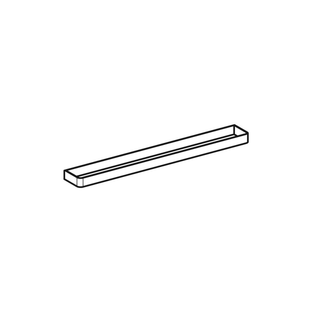 Geberit Handtuchhalter für Badezimmermöbel 42,4x1,9x4,9cm, Mattschwarz... GEBERIT-502328141 4025410764539 (Abb. 3)