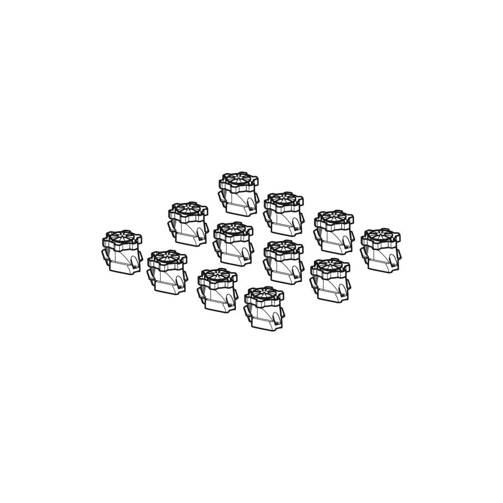 Geberit Set Füße für Duschwanne mit Länge ab 160cm, Höhe 6-12cm, 12 Stück... GEBERIT-554952002 4025410906410 (Abb. 3)