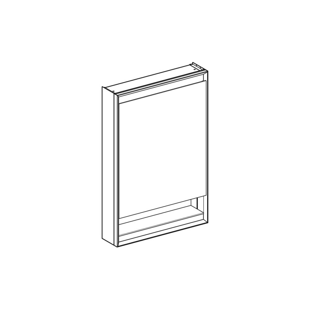 Geberit ONE Spiegelschrank mit Nische und ComfortLight, 1 Tür links, AP-Montage, H 9... GEBERIT-505830002 4025410520371 (Abb. 3)