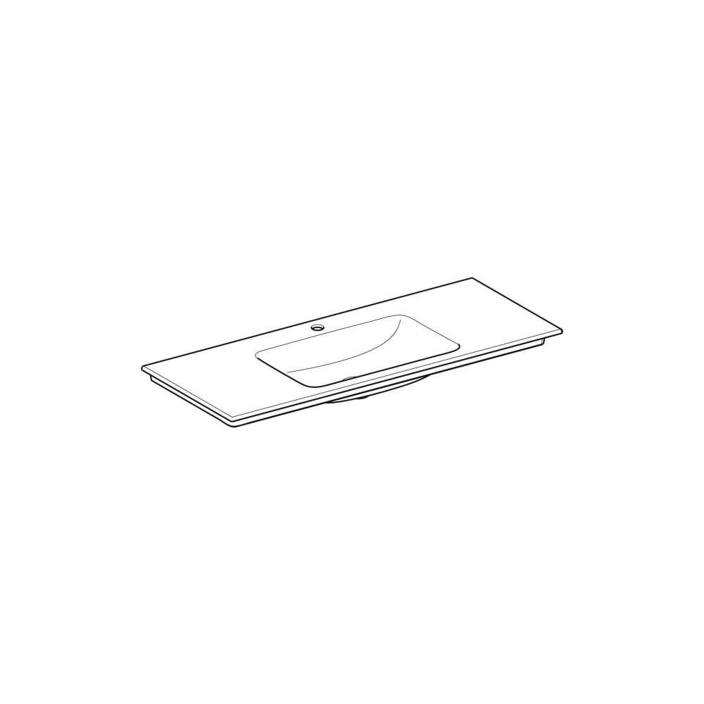 Geberit ONE Möbelwaschtisch Abgang vertikal, Breite 120cm, Tiefe 48cm, Hahnloch mitt... GEBERIT-505010015 4025410953551 (Abb. 3)
