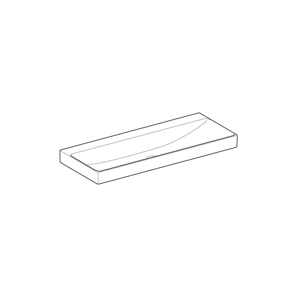 Geberit ONE Waschtisch Abgang vertikal, Breite 120cm, Tiefe 48cm, ohne Hahnloch, ohn... GEBERIT-505021015 4025410953728 (Abb. 3)