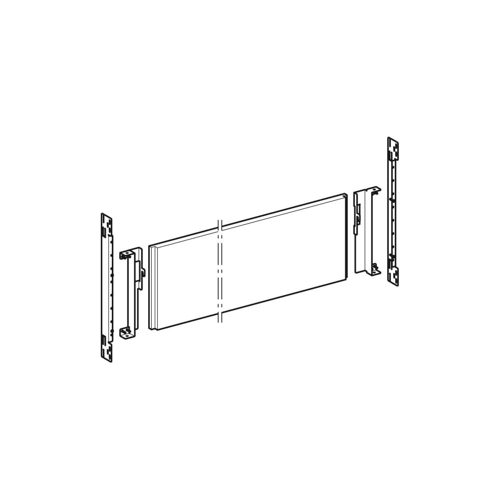 Geberit Duofix Montageplatte für Waschtisch mit Unterschrank, einer Auslaufarmatur e... GEBERIT-111055001 4025410949585 (Abb. 3)