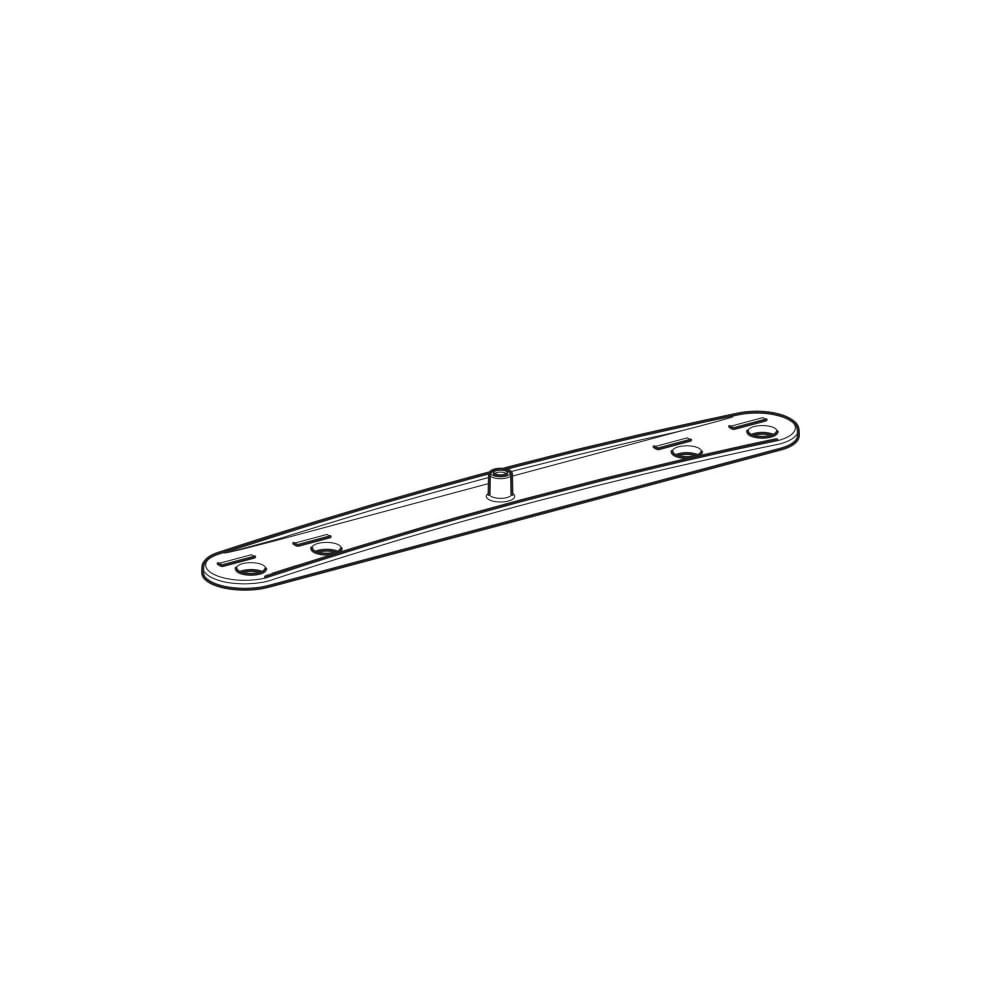 Geberit Schablone für WC-Sitz Scharnier Befestigung von oben, B155... GEBERIT-244849001 4025410945945 (Abb. 3)