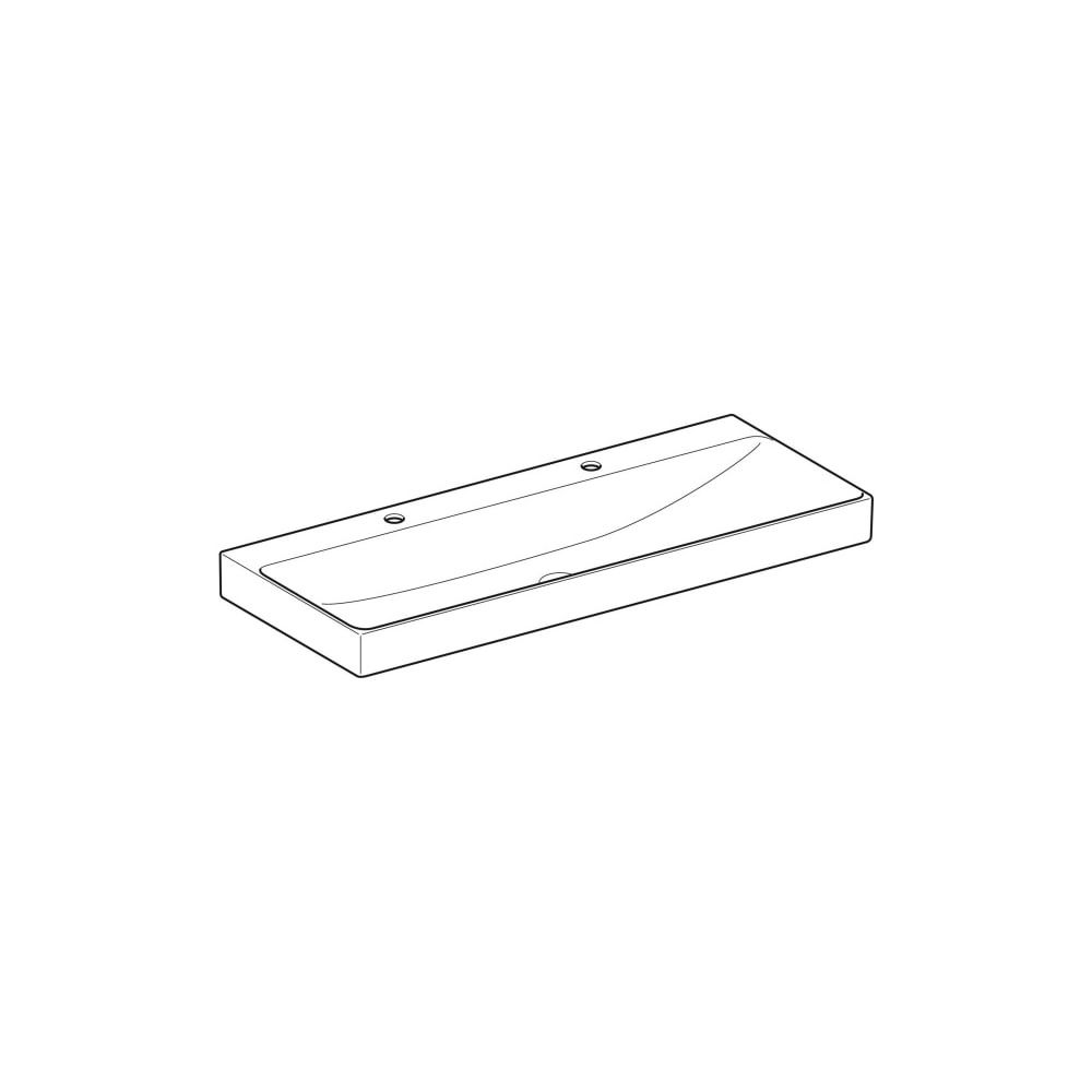 Geberit ONE Waschtisch Abgang vertikal, Breite 120cm, Tiefe 48cm, Hahnloch links, re... GEBERIT-505022015 4025410953742 (Abb. 3)
