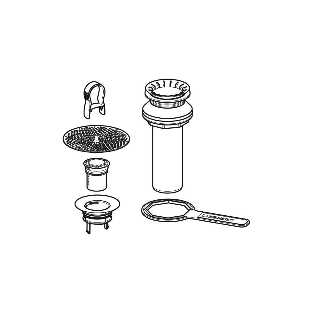 Geberit Ablaufset für Narva Urinal wasserloser Betrieb... GEBERIT-244969001 4025410531902 (Abb. 3)
