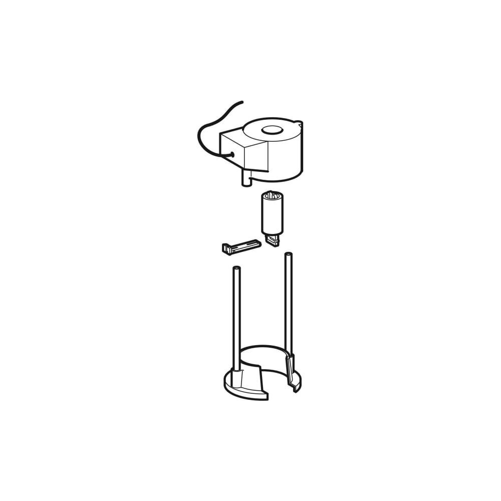 Geberit Elektromagnetheber zu Unterputz, bis Baujahr 88... GEBERIT-115497001 4025416005742 (Abb. 2)