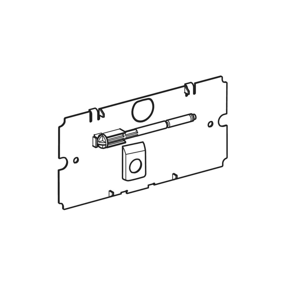 Geberit Schutzplatte für Twinline UP-Spülkasten, ab Modell 1988, 240073001... GEBERIT-240073001 4025416035312 (Abb. 4)