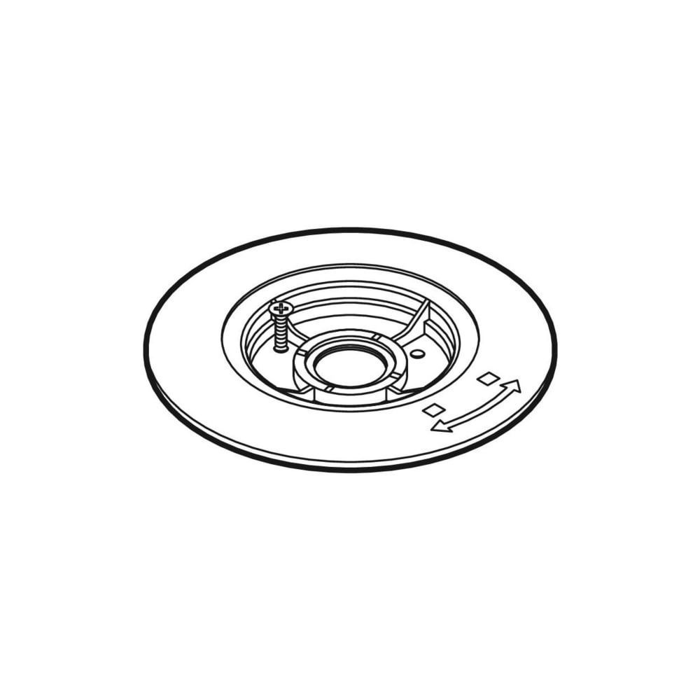 Geberit Befestigungsscheibe für Dampfsperrenanschluss Außendurchmesser 56mm... GEBERIT-240237001 4025416042044 (Abb. 3)