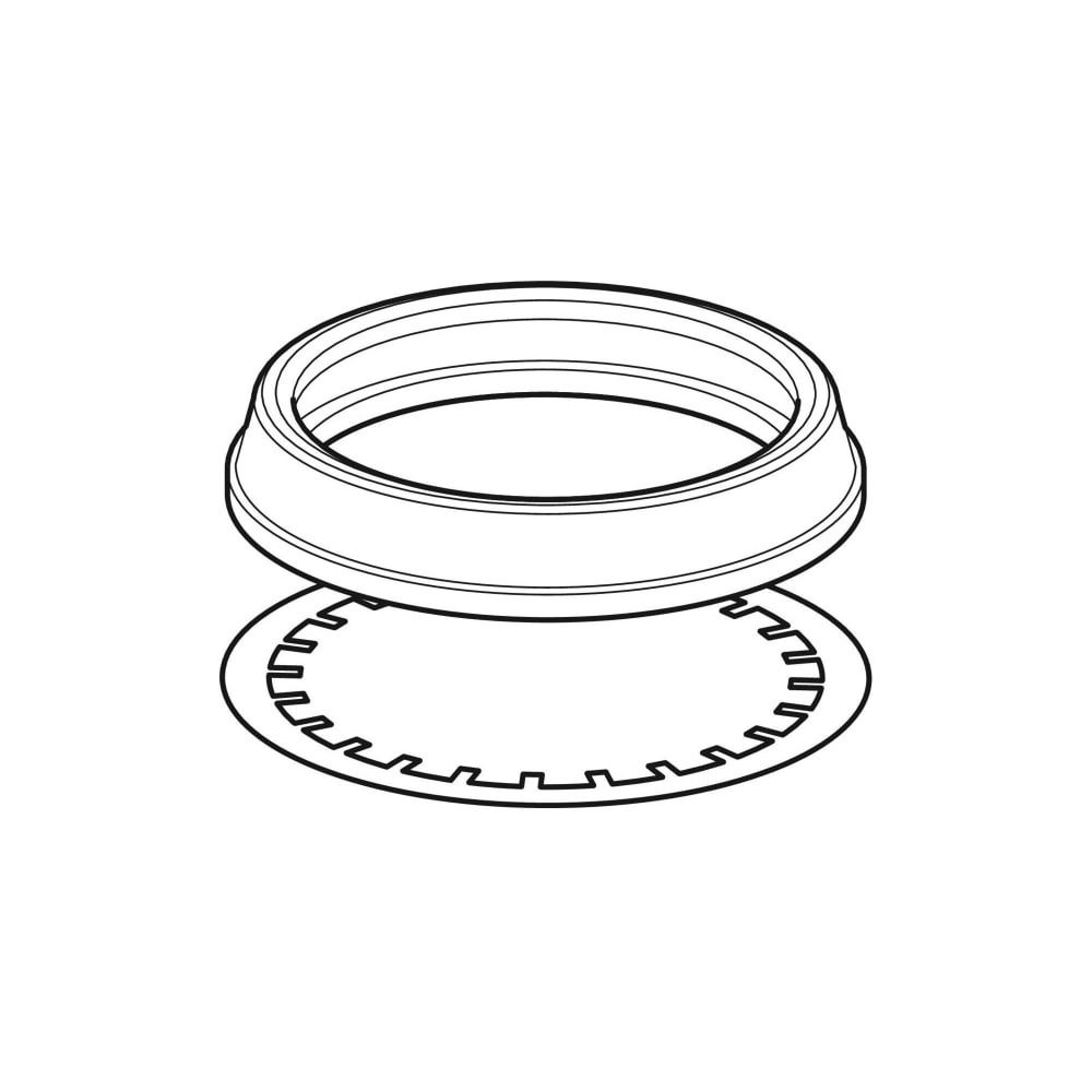 Geberit Set Krallenband mit Dichtung, für Geberit Silent db20 Stütz-und Dehnmuffe Au... GEBERIT-240604001 4025416862352 (Abb. 3)