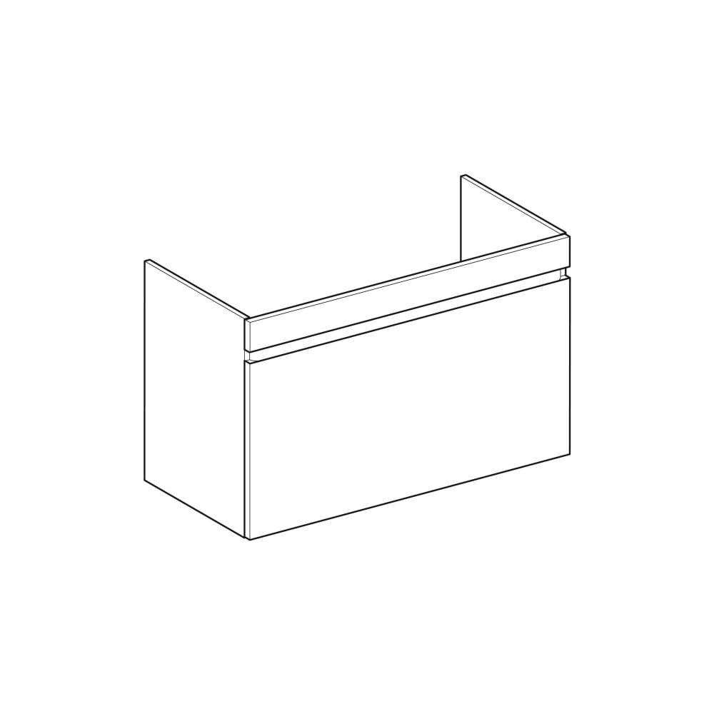 Geberit Renova Plan Unterschrank für Möbelwaschtisch, 1 Schublade, 1 Innenschublade,... GEBERIT-501938JR1 4025410525109 (Abb. 3)