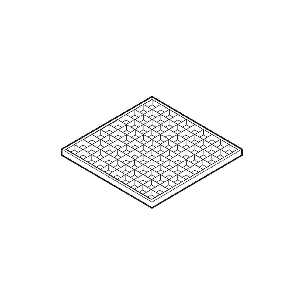 Geberit Gitterrost für Ergänzungsset, begehbar... GEBERIT-240242001 4025416042396 (Abb. 3)