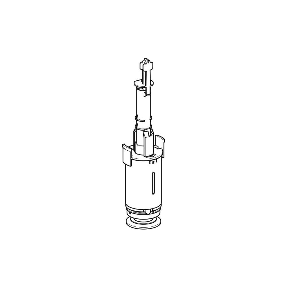 Geberit Spülventil für Aufputz-Spülkasten Aufputz 140, Spül-Stopp-Spülung... GEBERIT-240950001 4025416364757 (Abb. 2)