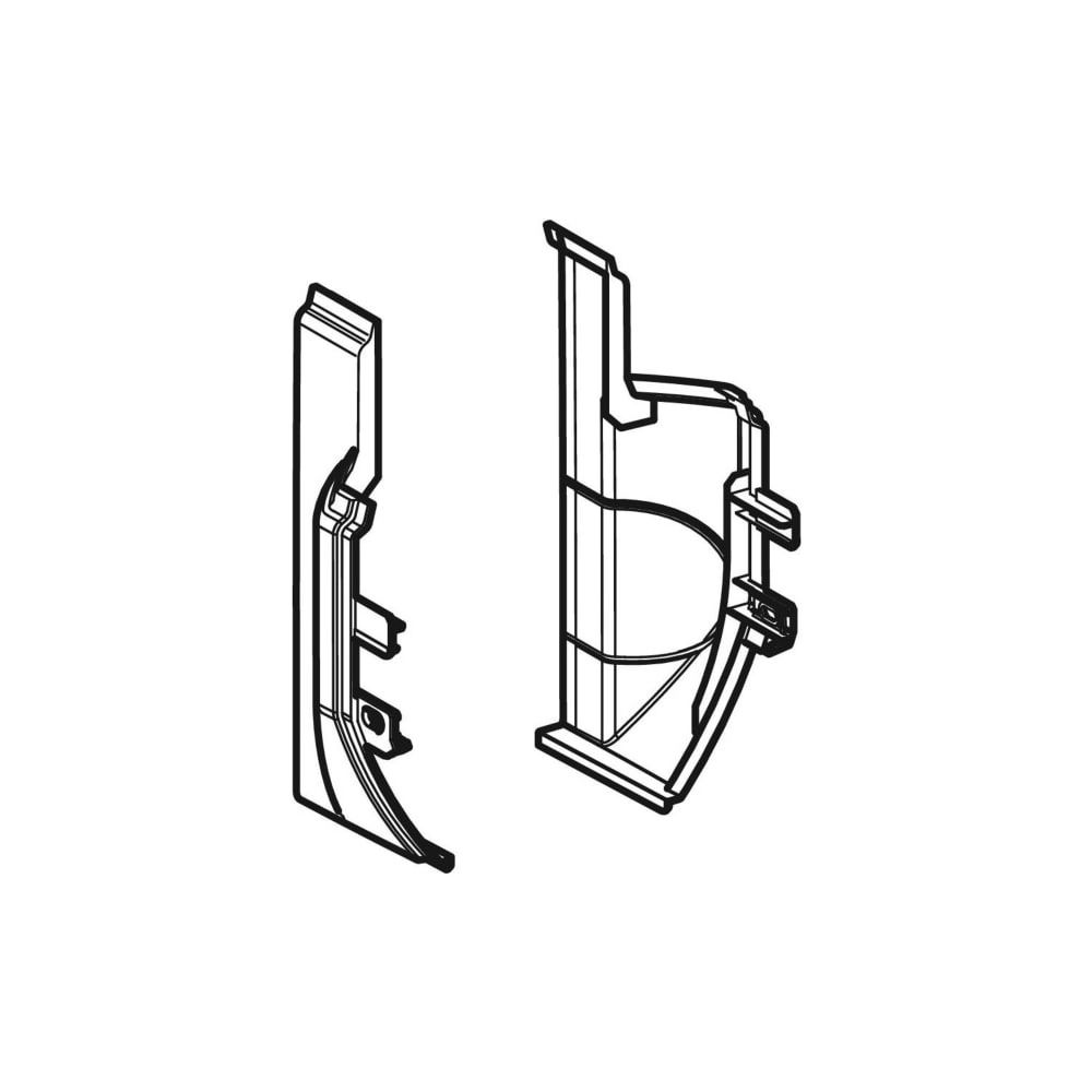 Geberit Wandabschluss für Stand-WC, Geberit AquaClean 8000plus, Alpinweiß... GEBERIT-250058111 4025416818519 (Abb. 3)