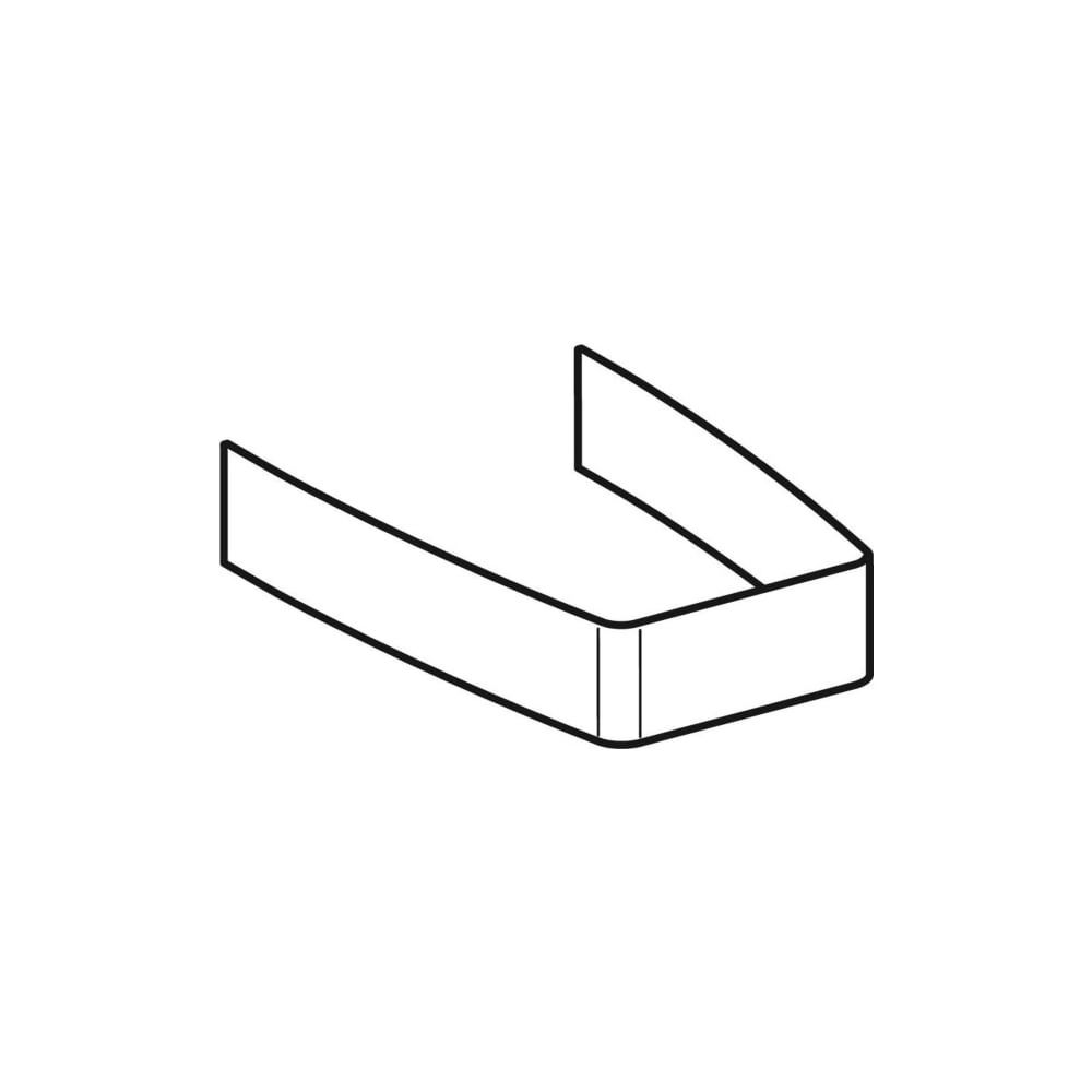 Geberit Sockelband für Stand-WC, Geberit AquaClean 8000plus, Alpinweiß... GEBERIT-250060111 4025416818557 (Abb. 3)