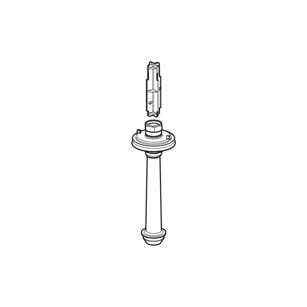 Geberit Kolbenventil für Unterputzspülkasten Typ Unterputz powerflush... GEBERIT-241483001 4025416812463 (Abb. 3)