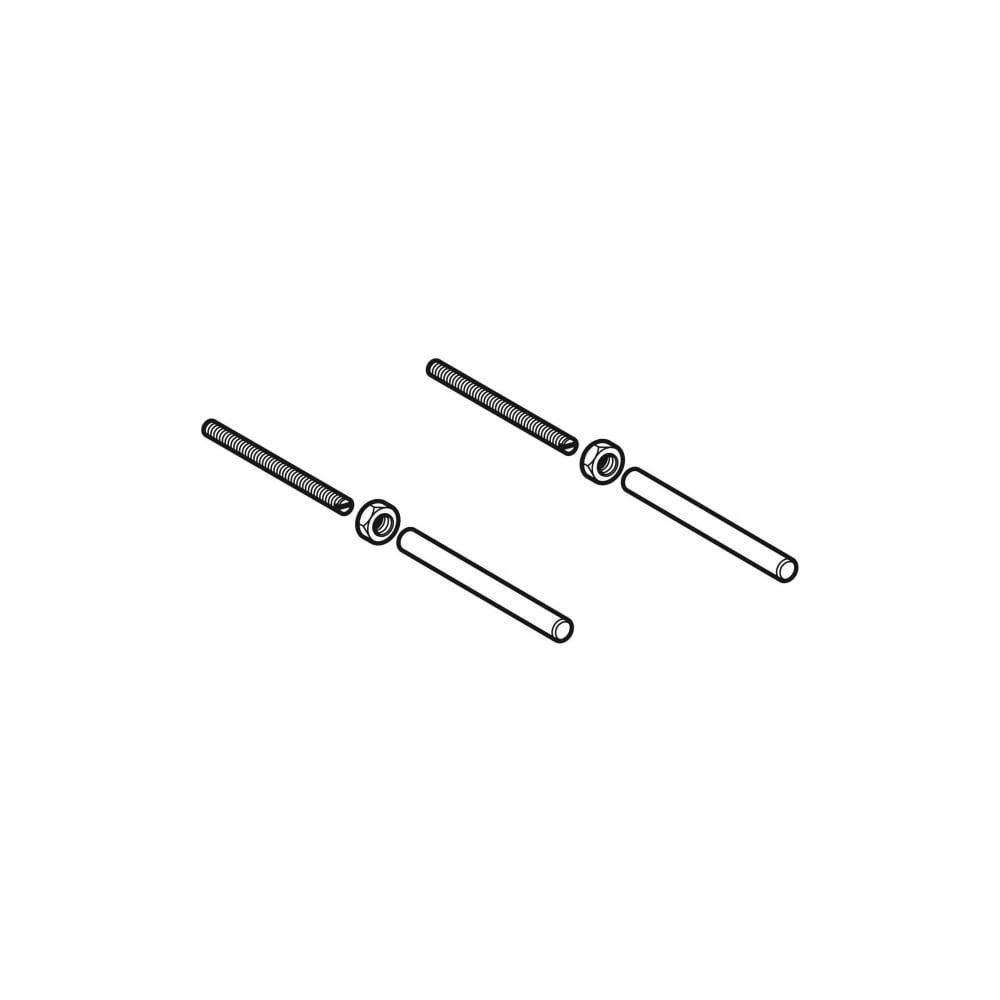 Geberit Gewindestangen Set M10, 2 Stück... GEBERIT-241059001 4025416544845 (Abb. 3)