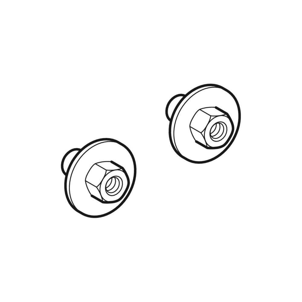 Geberit Bundmuttern Set M10, 2 Stück... GEBERIT-241009001 4025416534068 (Abb. 3)