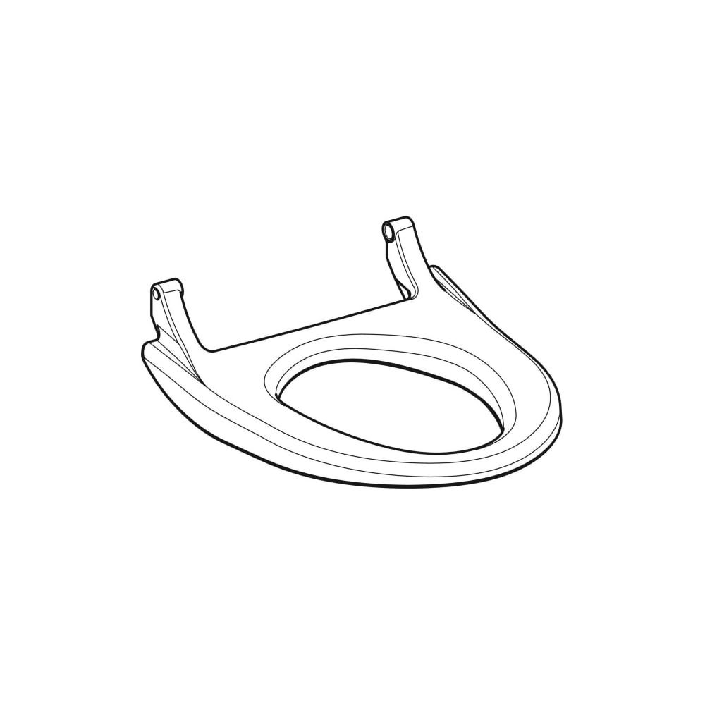 Geberit WC-Sitzring für Geberit AquaClean 4000 Alpinweiß/glänzend... GEBERIT-242170111 4025416735137 (Abb. 1)