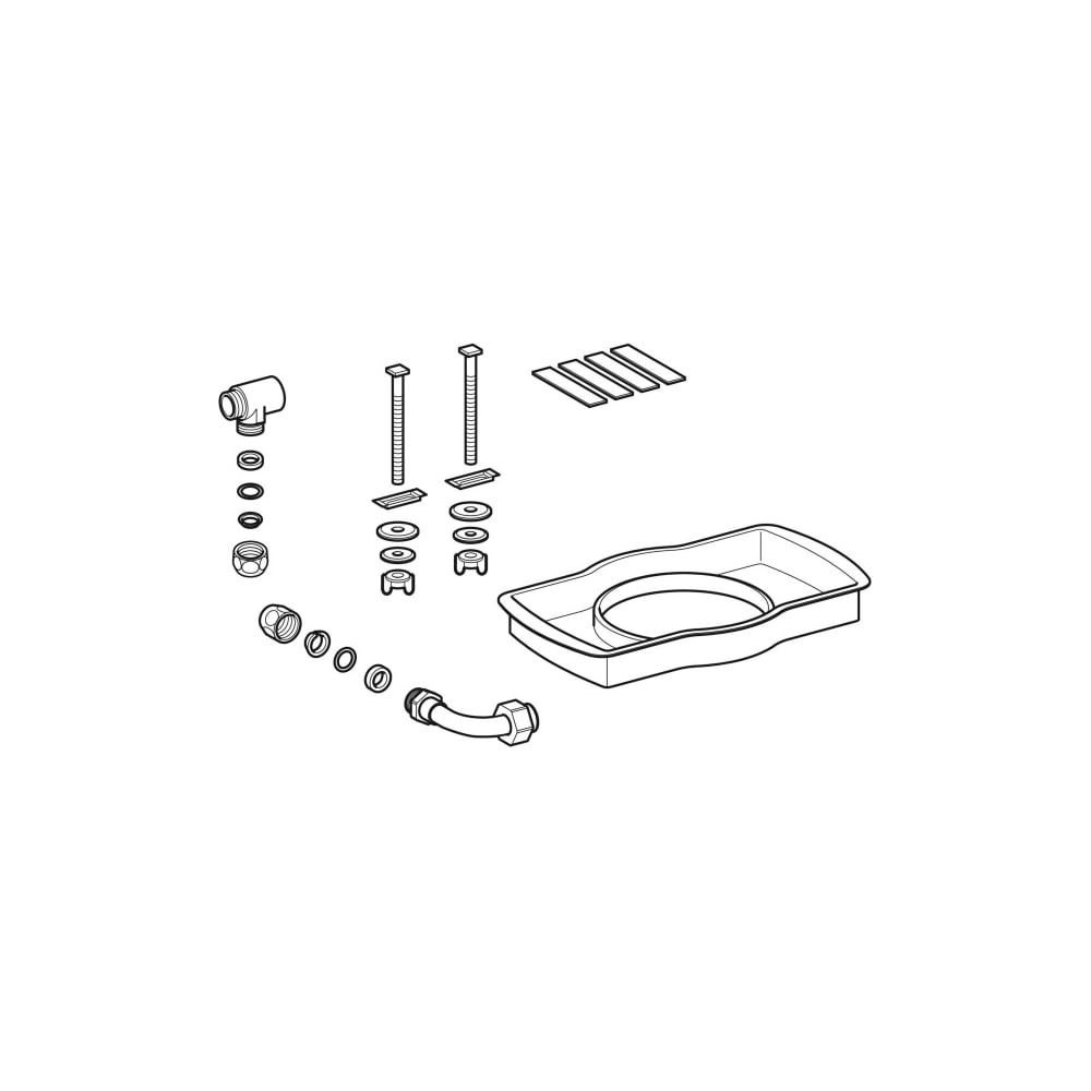 Geberit Wasseranschlussset für Geberit AquaClean 4000... GEBERIT-242177001 4025416735830 (Abb. 3)