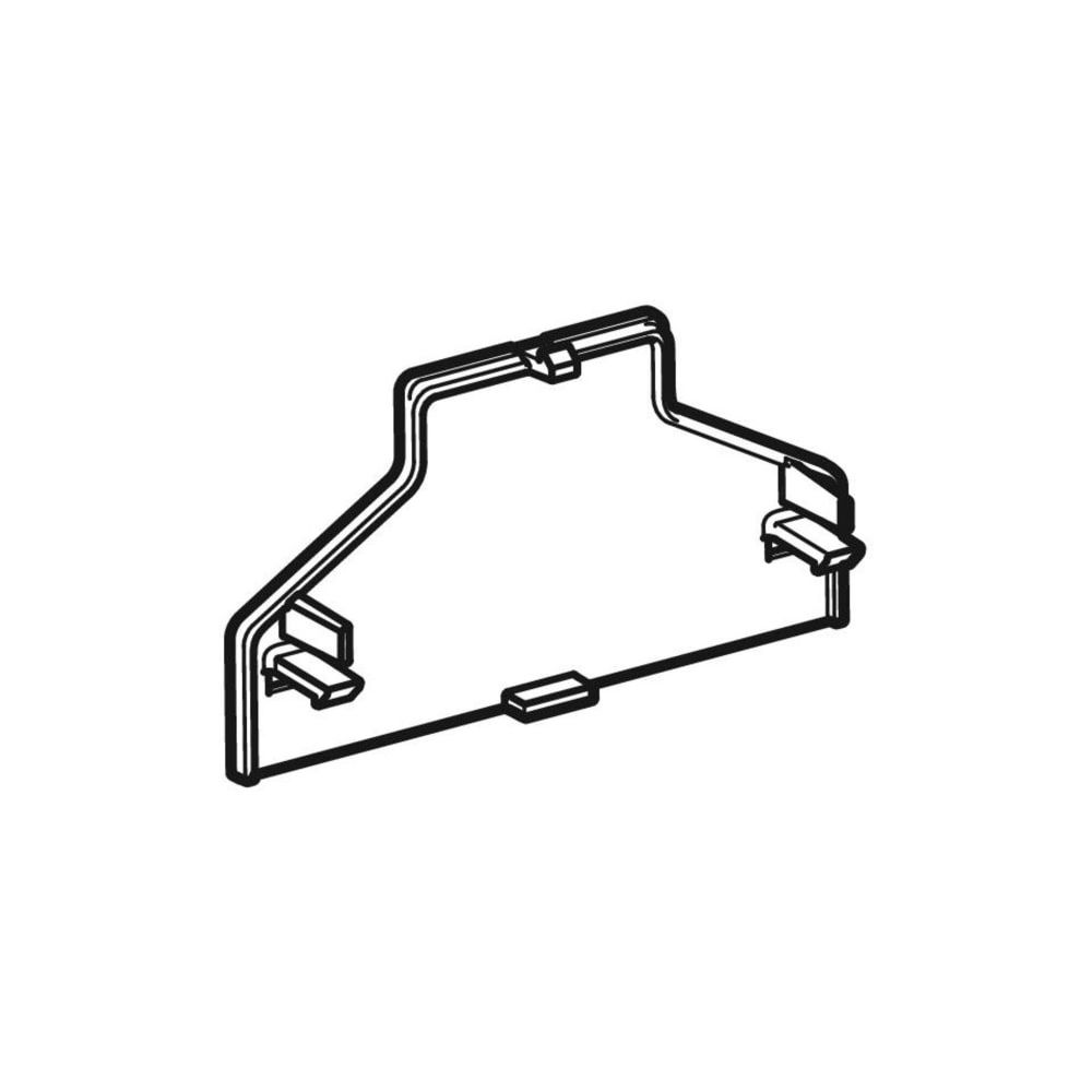 Geberit Abdeckung für Elektroanschluss, Geberit AquaClean 5000/5000plus, Alpinweiß... GEBERIT-242183111 4025416737865 (Abb. 3)