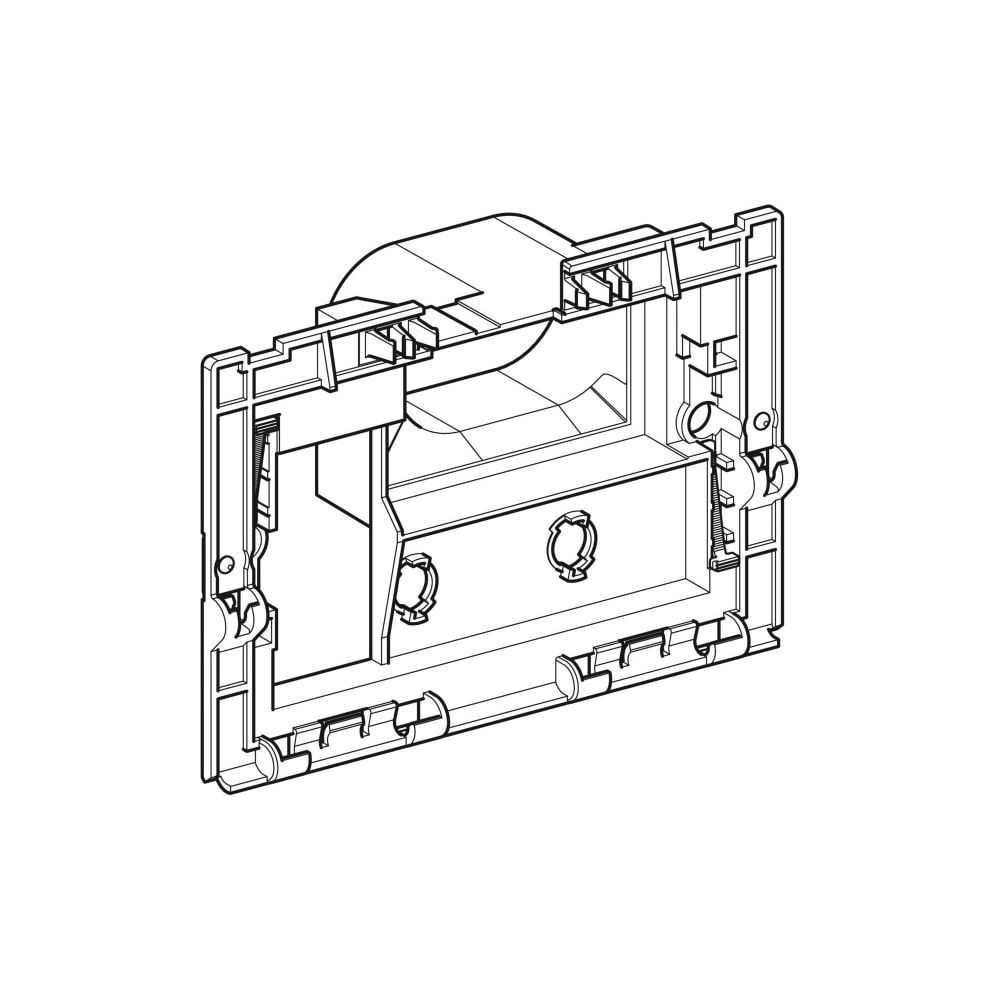 Geberit Befestigungsrahmen für Sigma 40 Drückerplatte... GEBERIT-242524001 4025416115021 (Abb. 1)