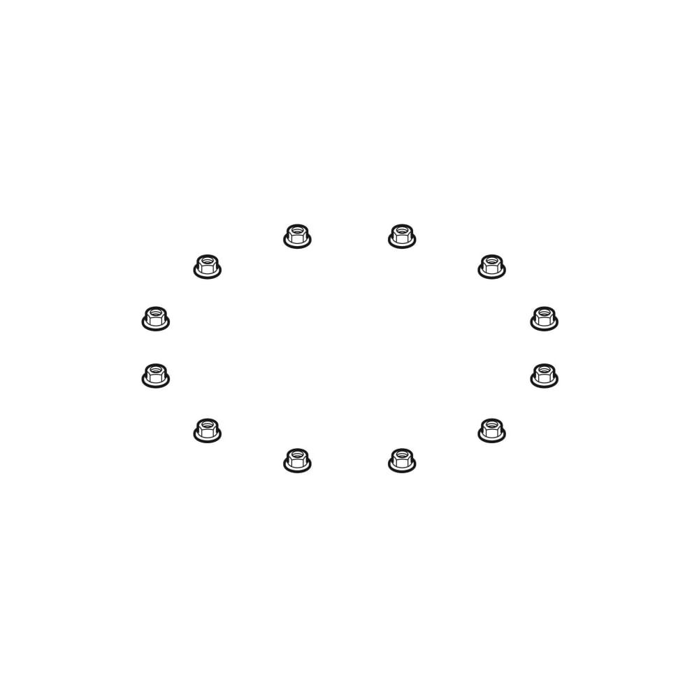 Geberit Set Sicherungsmuttern für Geberit Pluvia Dachwassereinlauf für Dachabdichtun... GEBERIT-242611001 4025416157281 (Abb. 3)