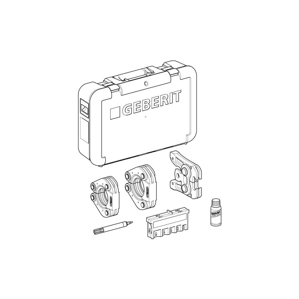 Geberit Mapress Pressschlingen Typ 2, im Koffer Außendurchmesser 42/54mm... GEBERIT-691296002 4025416114710 (Abb. 4)