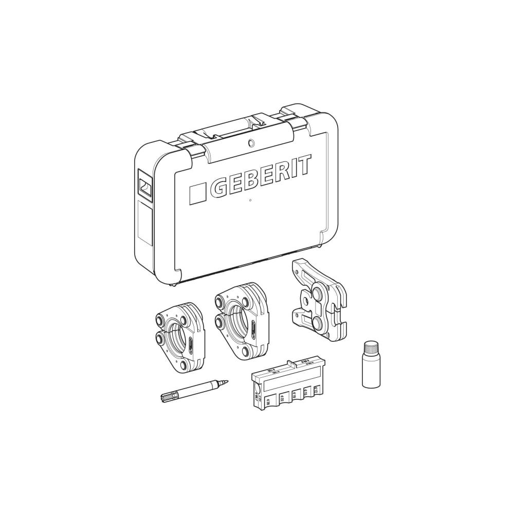 Geberit Mapress Pressschlingen Typ 2, im Koffer Außendurchmesser 42/54mm... GEBERIT-691296002 4025416114710 (Abb. 5)