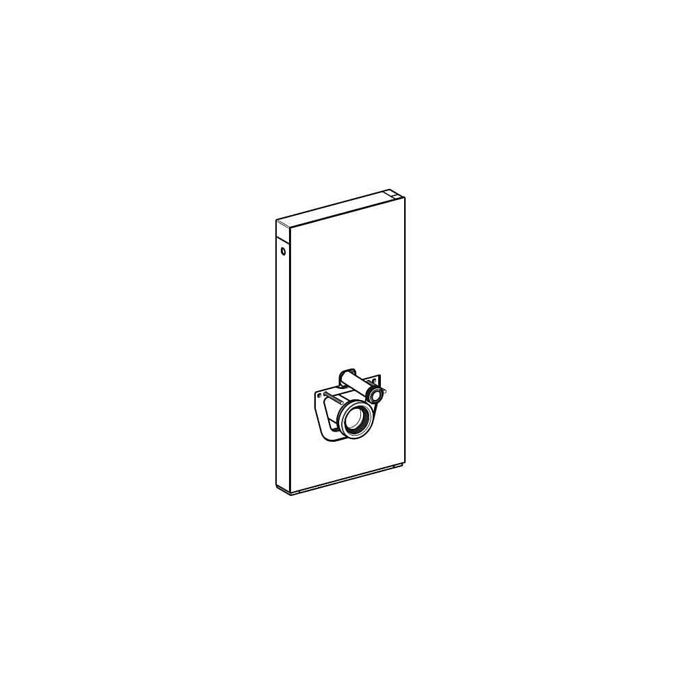 Geberit Monolith Sanitärmodul für Wand-WC, Höhe 101cm, Frontverkleidung aus Steinzeu... GEBERIT-131022JV5 4025410954633 (Abb. 2)