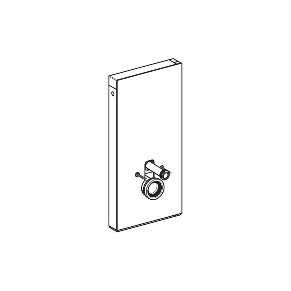 Geberit Monolith Sanitärmodul für Wand-WC, Höhe 101cm, Frontverkleidung aus Steinzeu... GEBERIT-131022JV5 4025410954633 (Abb. 7)
