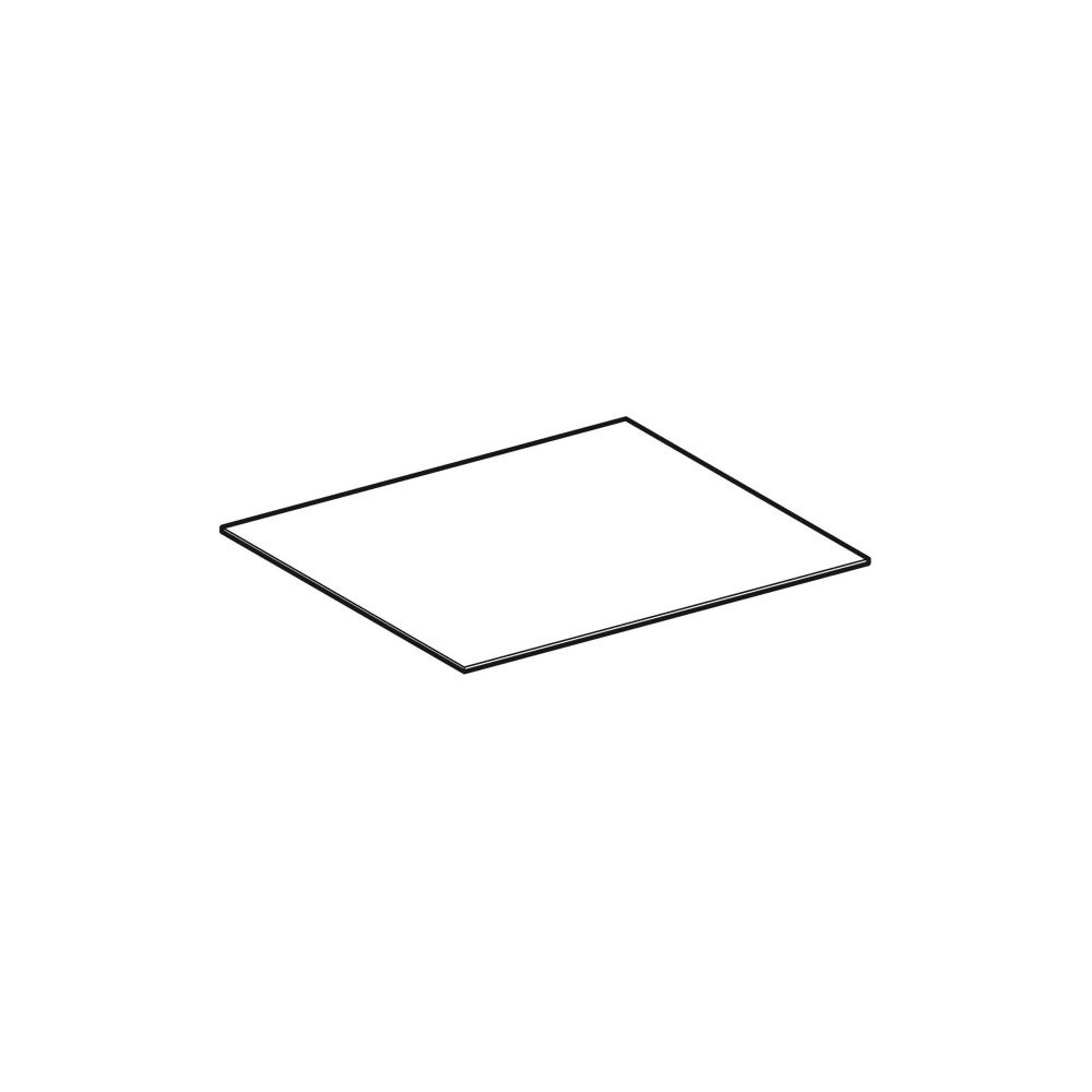 Geberit Renova Plan Glasablage für Seitenschrank, ab Baujahr 2021, Breite 35,3cm, Ti... GEBERIT-245097001 4025410572073 (Abb. 3)
