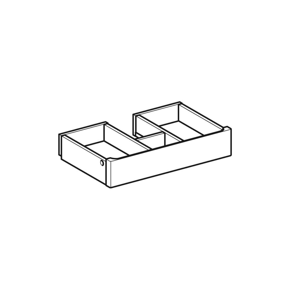 Geberit Renova Plan Innensch. für Unterschrank für Doppelmöbelwaschtisch, ab Baujahr... GEBERIT-245079001 4025410576125 (Abb. 3)