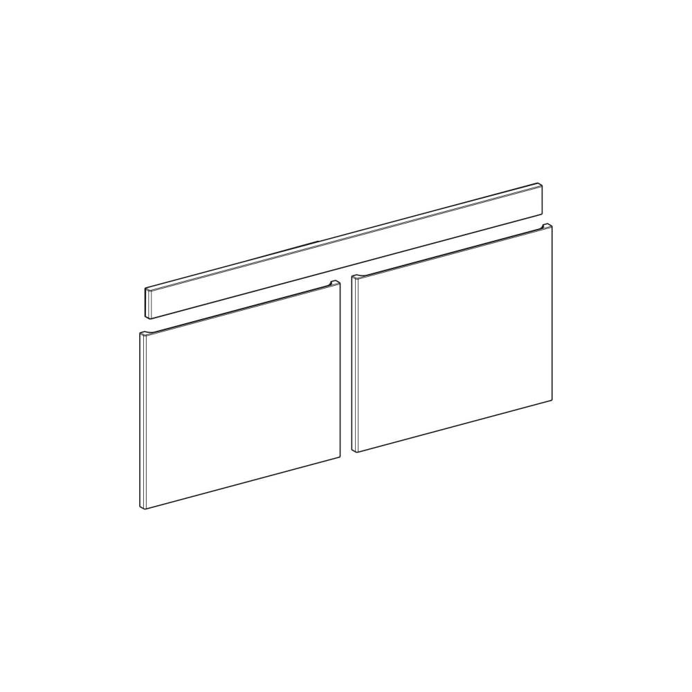 Geberit Renova Plan Set Fronten für Unterschrank für Doppelwaschtisch, ab Baujahr 20... GEBERIT-245051JK1 4025410576453 (Abb. 3)