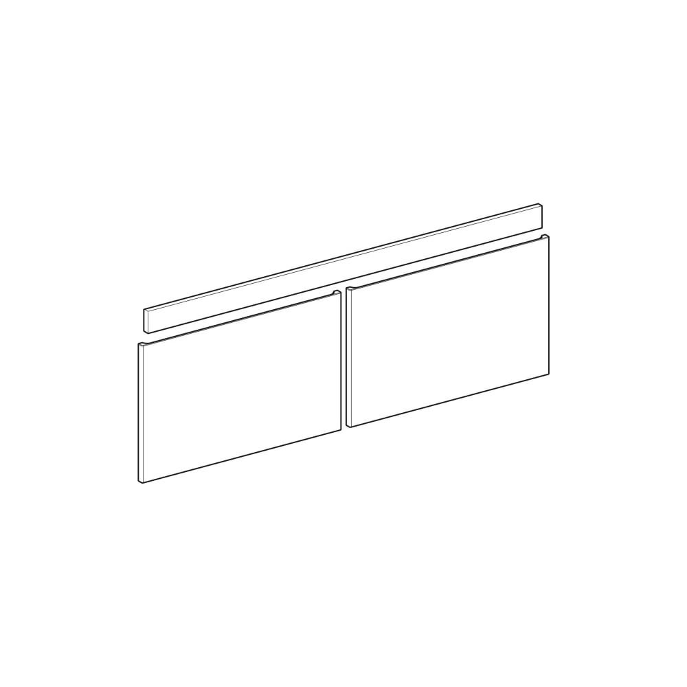 Geberit Renova Plan Set Fronten für Unterschrank für Doppelmöbelwaschtisch, ab Bauja... GEBERIT-245056001 4025410575807 (Abb. 3)