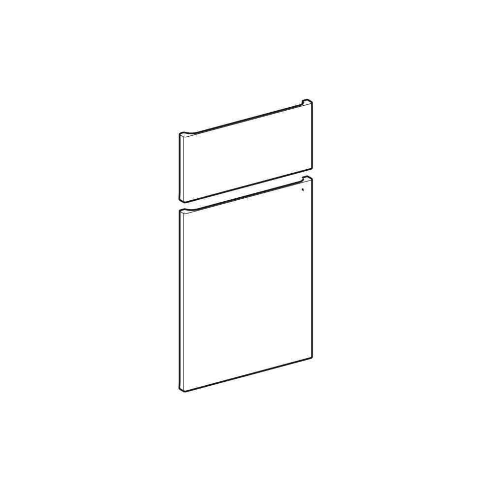 Geberit Renova Plan Set Schubladenfront, eine Tür für Seitenschrank, ab Baujahr 2021... GEBERIT-245058001 4025410574701 (Abb. 3)