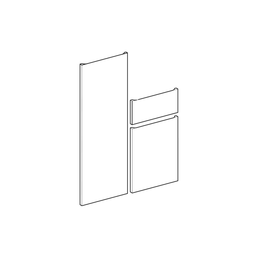 Geberit Renova Plan Set Schubladenfront, 2 Türen, für Hochschrank, ab Baujahr 2021, ... GEBERIT-245061JK1 4025410575524 (Abb. 3)