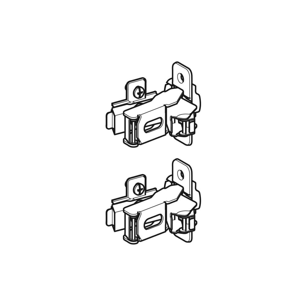 Geberit Set Scharniere 155 Grad, für Tür... GEBERIT-245100001 4025410572103 (Abb. 3)