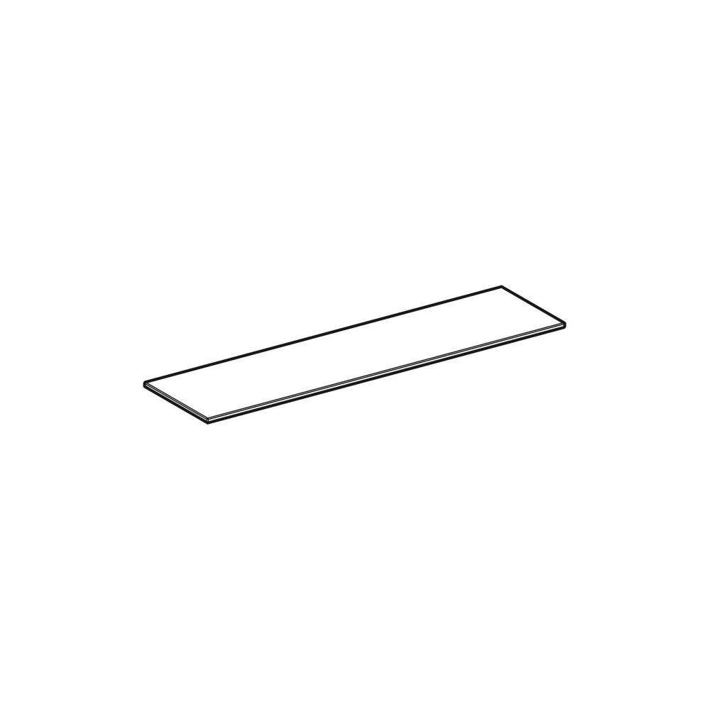 Geberit iCon Glaseinlegeboden für Hochschrank, verkürzte Ausladung, Breite 41cm, 1cm... GEBERIT-245332001 4025410582881 (Abb. 3)