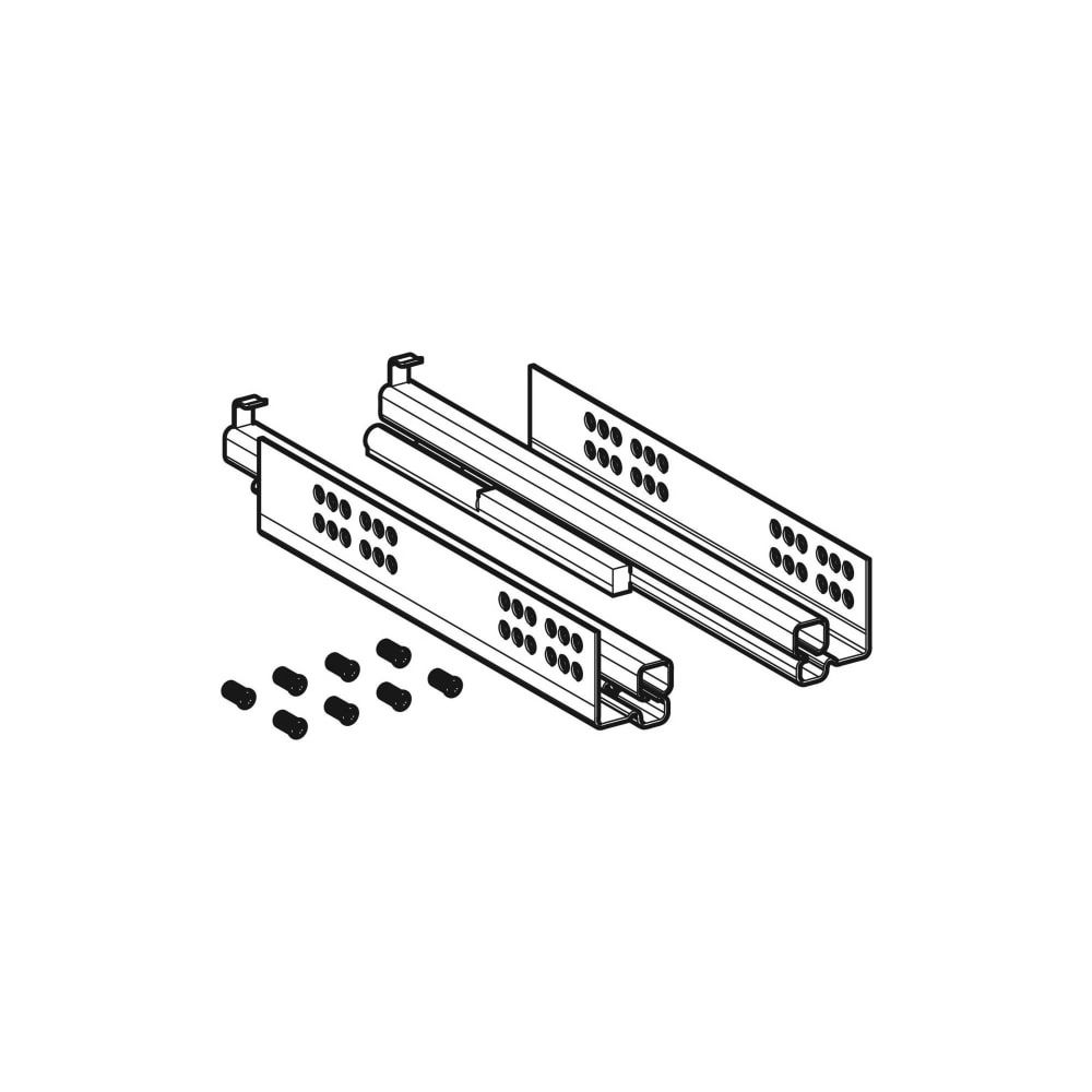 Geberit iCon Set Schubladenschienen links, rechts, verkürzte Ausladung... GEBERIT-245274001 4025410582300 (Abb. 3)